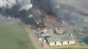 Fireworks warehouse blast in California